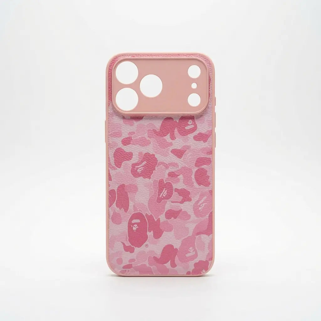 APE Protective Camo Streetwear Phone Casesuitable for Iphone 17 Pro Max 16 15 14 13 12 11 Promax and Samsung Galaxy S23Fe/22/23Impact Resistant Hard Case with Impactdispersion Technology & Flexible Rubber Linerglossy Finish Protected Durable Gift