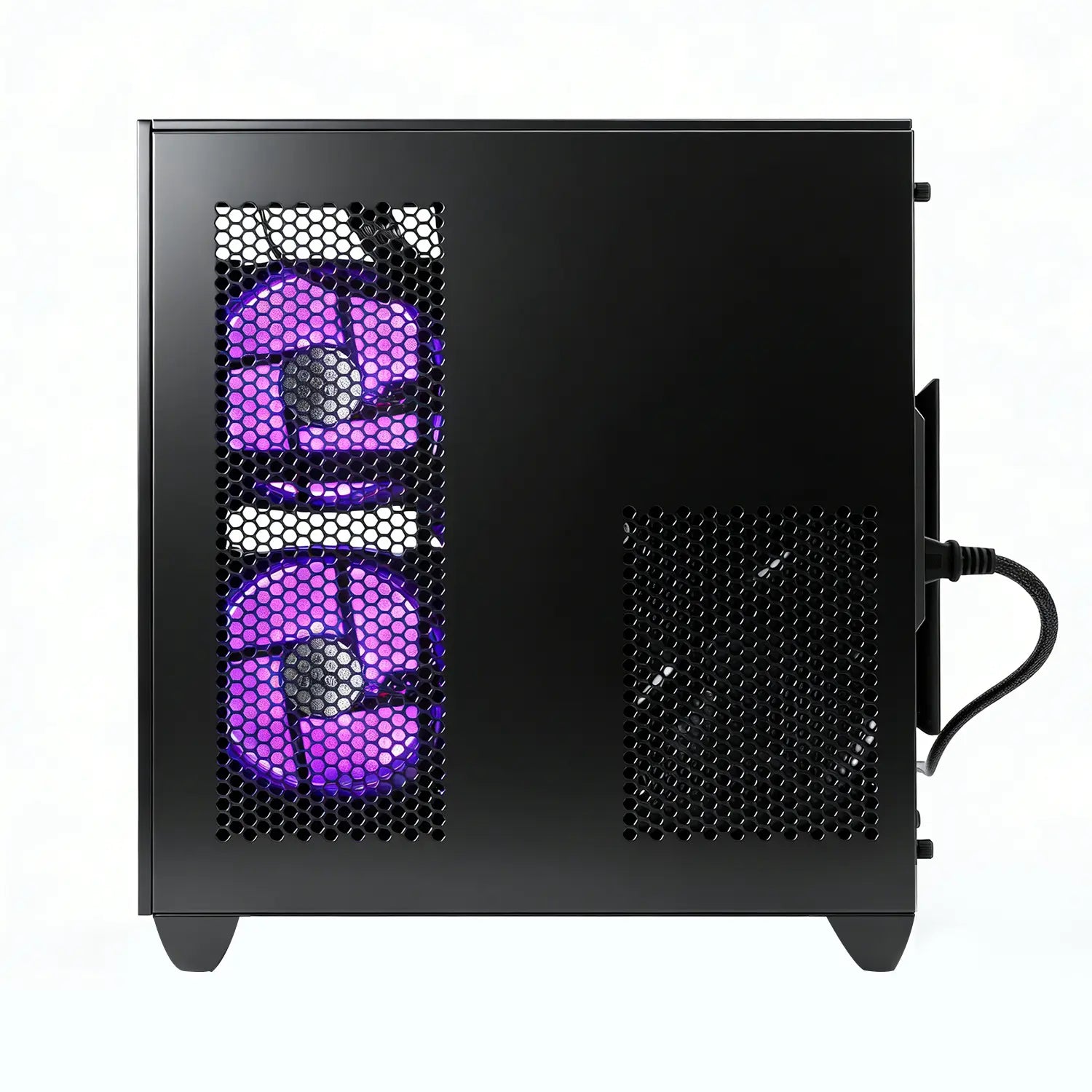 Suevery Prebuilt Gaming PC Desktop Tower - Intel I7-4790, 16GB DDR3 RAM, 256GB SSD, 7 RGB Fans, Wifi 6, HDMI/VGA Ports,