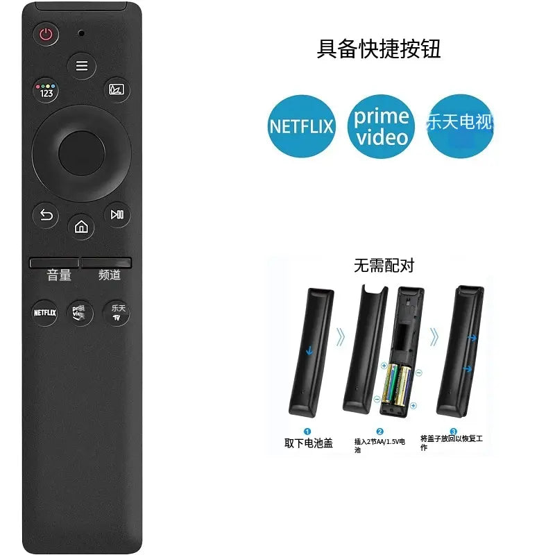 NEW Universal Replacement Remote Control for All Samsung Smart-Tv Bluetooth TV HDTV 4K 3D UHD Curved QLED and More Tvs BN59-01330A BN59-01329A