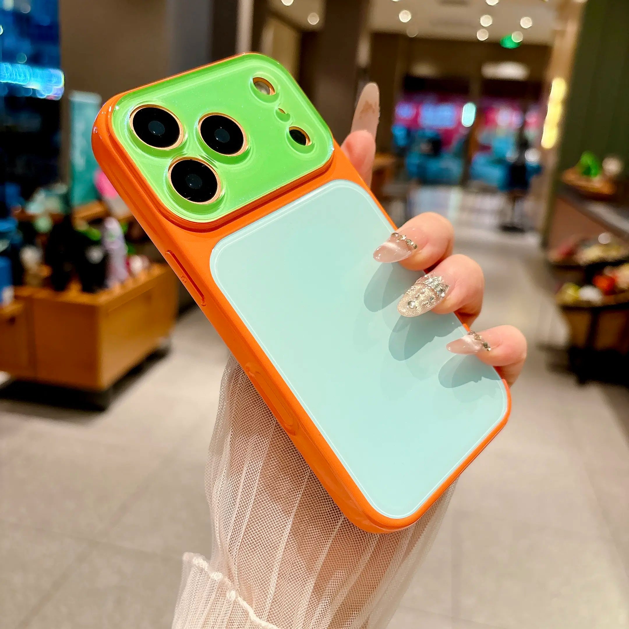Summervibedopamine Contrast Color Suitable for Iphone 17 16 15 14 13 Pro Max Phone Case Contrast Color Full Lens Protection Compatible with Iphone 17 Pro Max Case No Paint Peeling Off, Anti-Fall and Wear-Resistant # Dealsforyoudays
