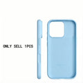 BASE MORE COVER Ultra - Thin Liquid Silicone Protective Iphone Case for Apple Iphone 13/14/15/16/17 Pro Max Accessories