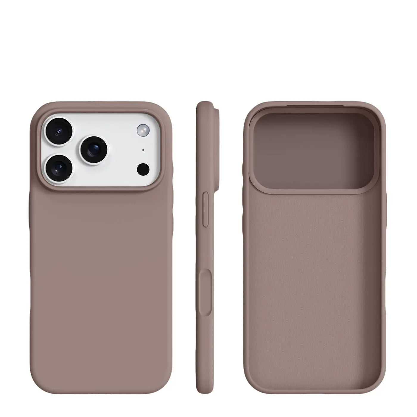 BASE MORE COVER Ultra - Thin Liquid Silicone Protective Iphone Case for Apple Iphone 13/14/15/16/17 Pro Max Accessories