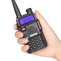 1Pack Baofeng 5W UV-5R Radio Ham Radio Handheld UV5R Long Range Dual Band 1800Mah USB Rechargeable Power Two Way Radio Walkie Talkies with 1800Mah Li-Ion Battery for Outdoor Sports Hunting Camping Survival Gea Supports CHIRP