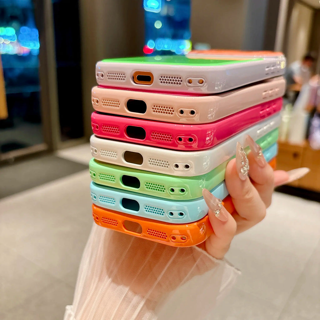 Summervibedopamine Contrast Color Suitable for Iphone 17 16 15 14 13 Pro Max Phone Case Contrast Color Full Lens Protection Compatible with Iphone 17 Pro Max Case No Paint Peeling Off, Anti-Fall and Wear-Resistant # Dealsforyoudays