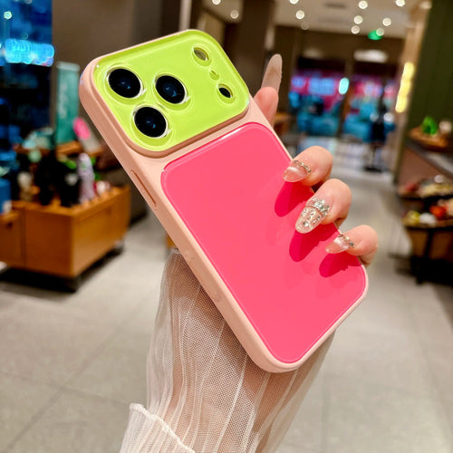 Summervibedopamine Contrast Color Suitable for Iphone 17 16 15 14 13 Pro Max Phone Case Contrast Color Full Lens Protection Compatible with Iphone 17 Pro Max Case No Paint Peeling Off, Anti-Fall and Wear-Resistant # Dealsforyoudays