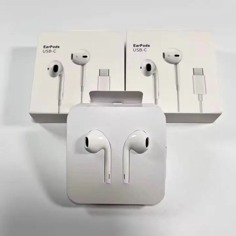 Type C Wired Stereo Earbuds for Iphone 17/17 Pro/16/15, Samsung S25/S24/S23, Pixel 10/9, Oneplus & USB-C Phones
