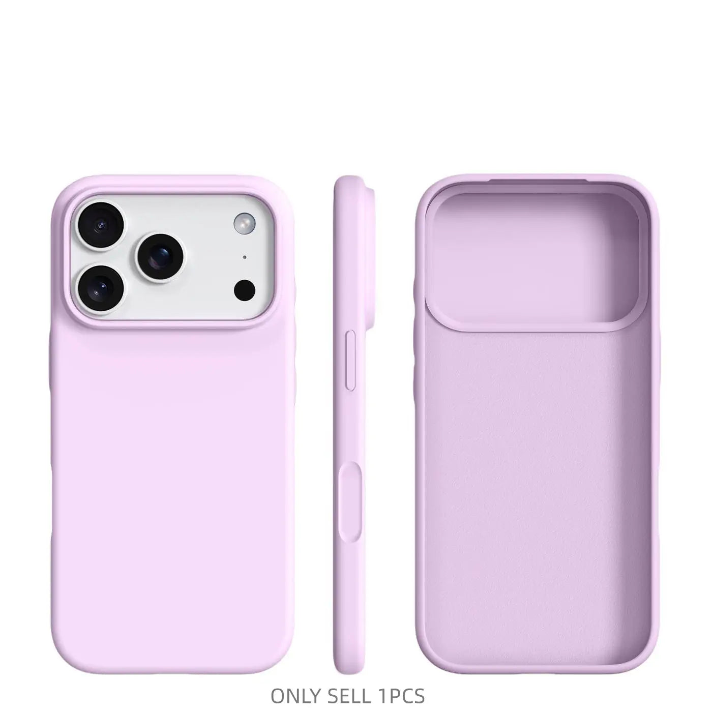 BASE MORE COVER Ultra - Thin Liquid Silicone Protective Iphone Case for Apple Iphone 13/14/15/16/17 Pro Max Accessories