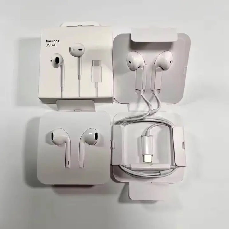 Type C Wired Stereo Earbuds for Iphone 17/17 Pro/16/15, Samsung S25/S24/S23, Pixel 10/9, Oneplus & USB-C Phones