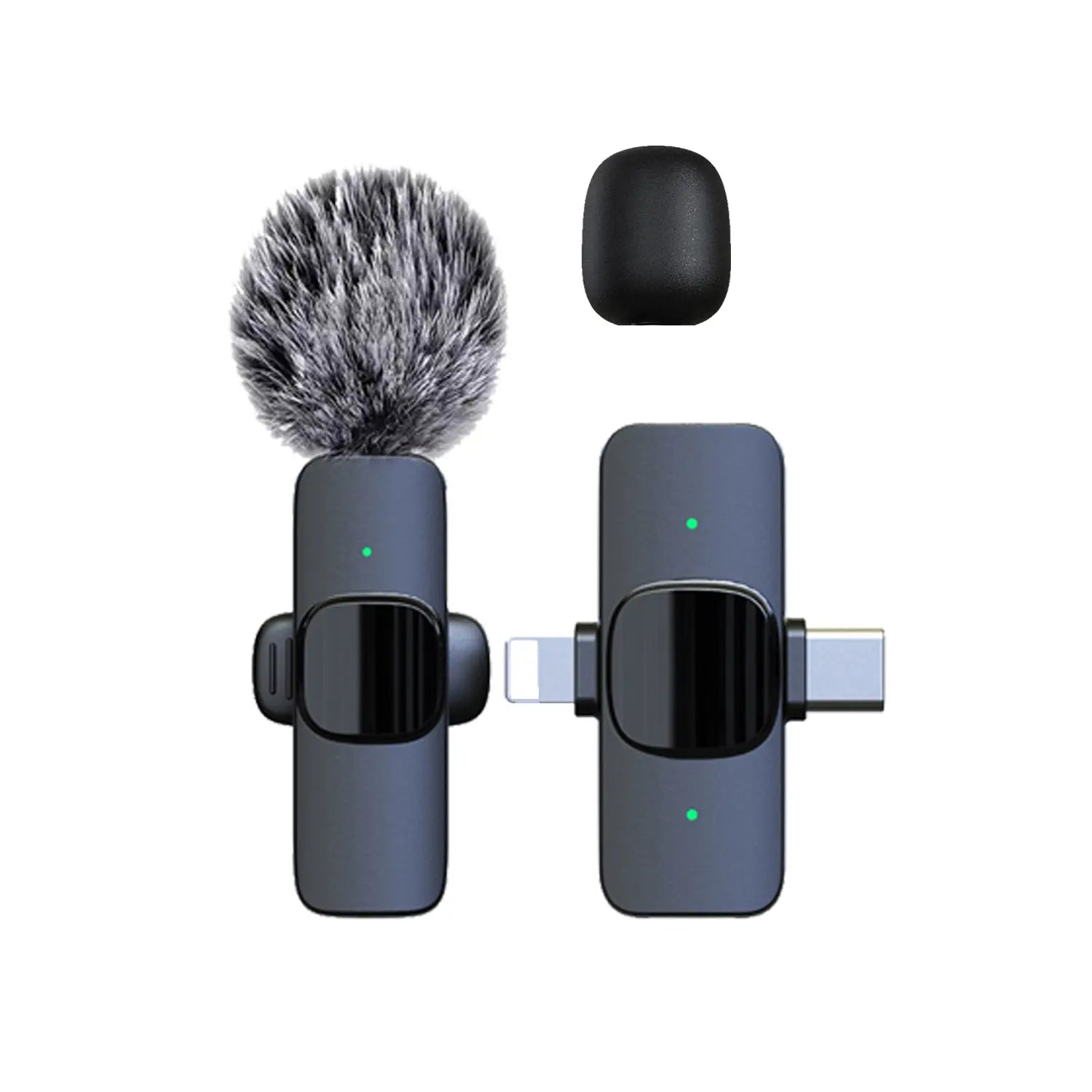 HITOZON 2.4G Wireless Lavalier Microphone for Mobile Phones - Android USB Type-C Plug-And-Play Lapel Mic, Omnidirectional Condenser for Video Recording, Podcasts, Vlogging Equipment with Reliable Audio,Summerwins