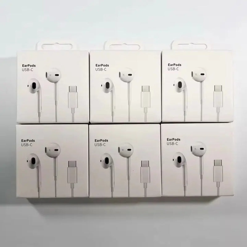 Type C Wired Stereo Earbuds for Iphone 17/17 Pro/16/15, Samsung S25/S24/S23, Pixel 10/9, Oneplus & USB-C Phones