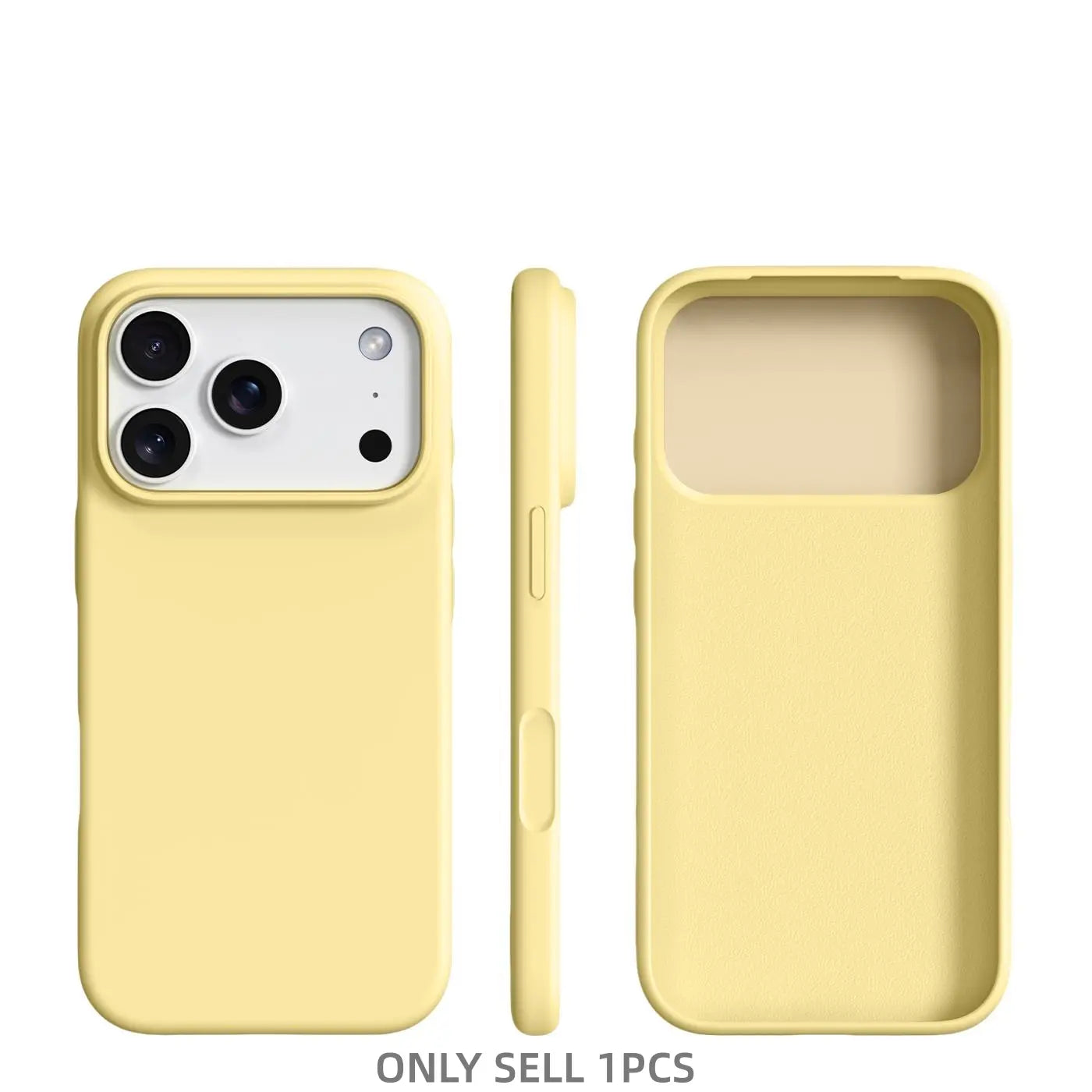 BASE MORE COVER Ultra - Thin Liquid Silicone Protective Iphone Case for Apple Iphone 13/14/15/16/17 Pro Max Accessories
