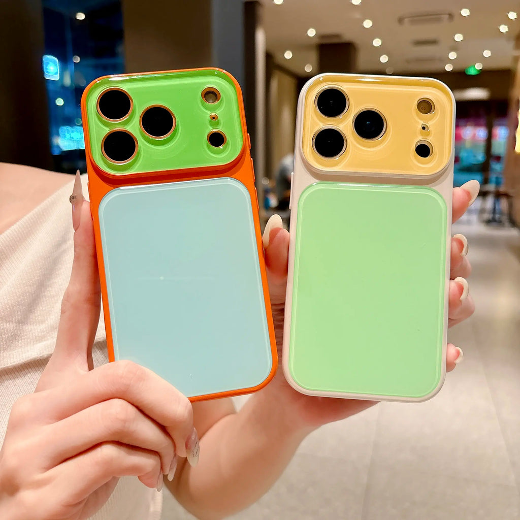Summervibedopamine Contrast Color Suitable for Iphone 17 16 15 14 13 Pro Max Phone Case Contrast Color Full Lens Protection Compatible with Iphone 17 Pro Max Case No Paint Peeling Off, Anti-Fall and Wear-Resistant # Dealsforyoudays