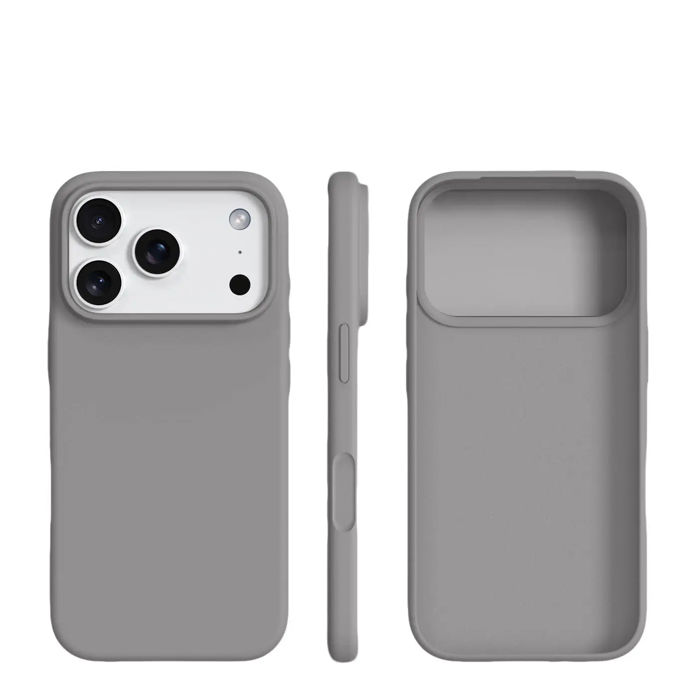 BASE MORE COVER Ultra - Thin Liquid Silicone Protective Iphone Case for Apple Iphone 13/14/15/16/17 Pro Max Accessories
